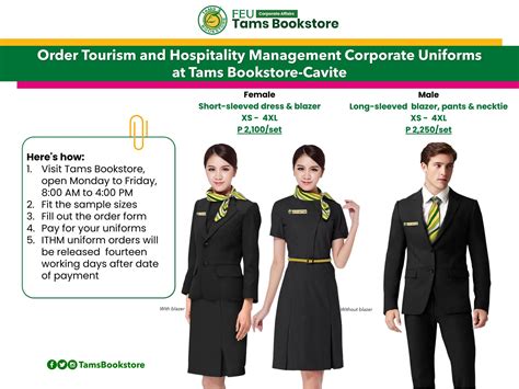 feu tourism uniform.